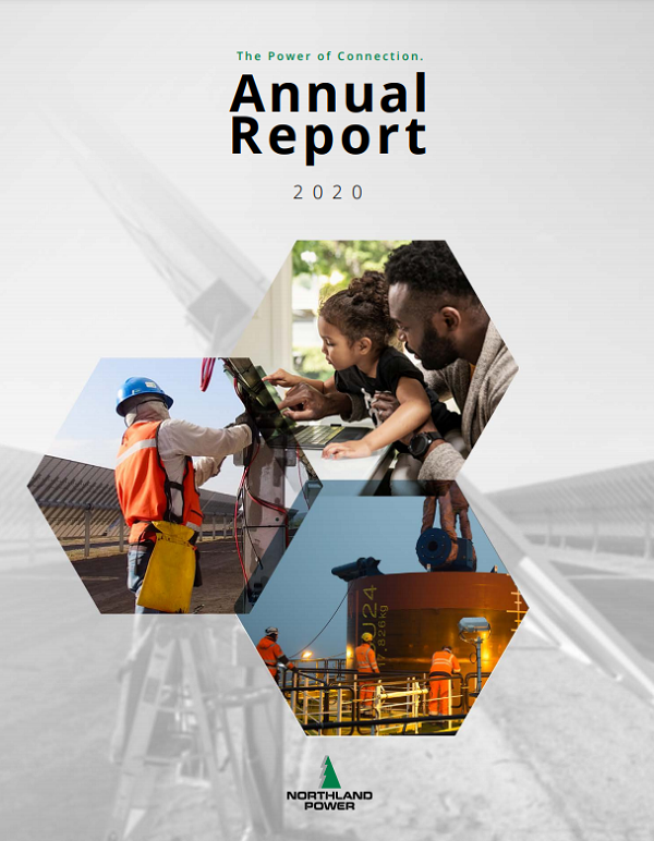 Northland Power Annual Report 2020 Cover