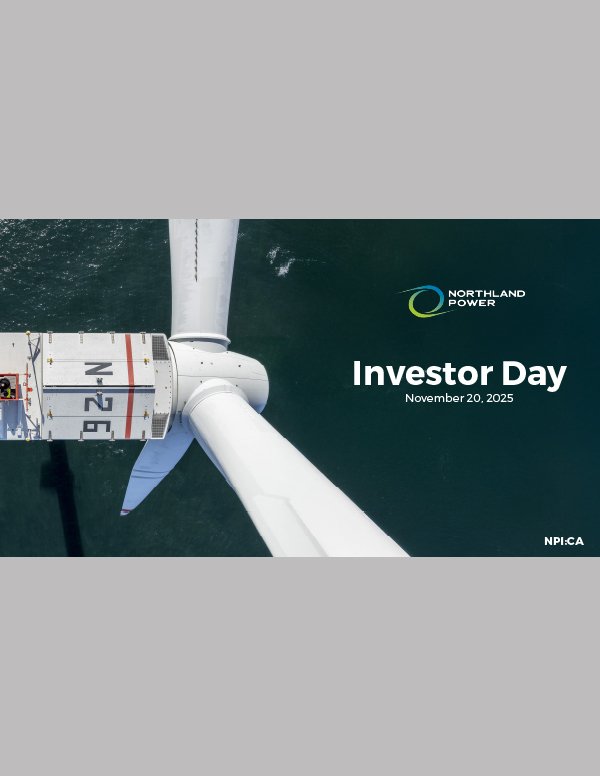 Northland Power Investor Relations Cover