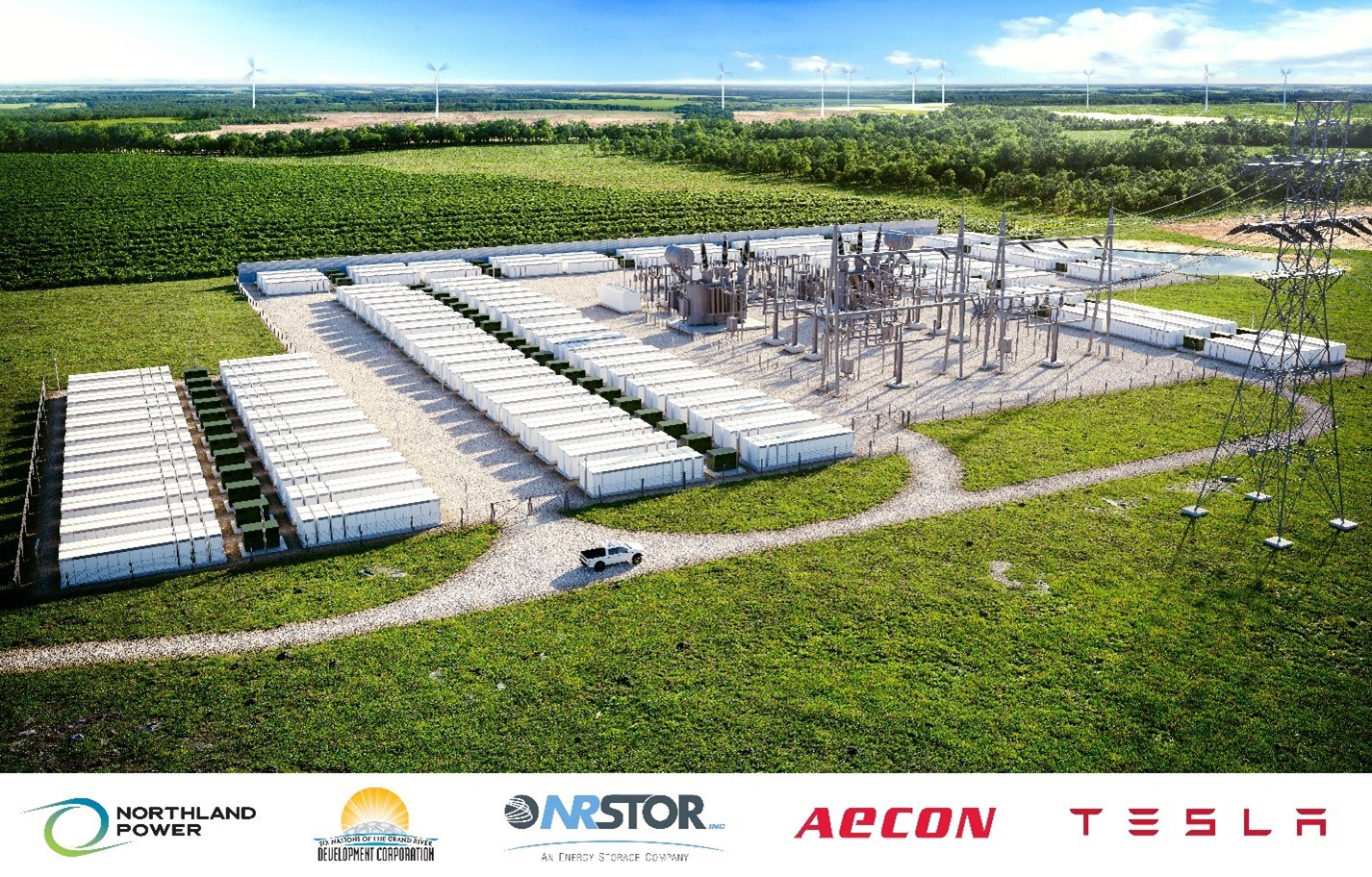 Oneida Energy Storage Rendering