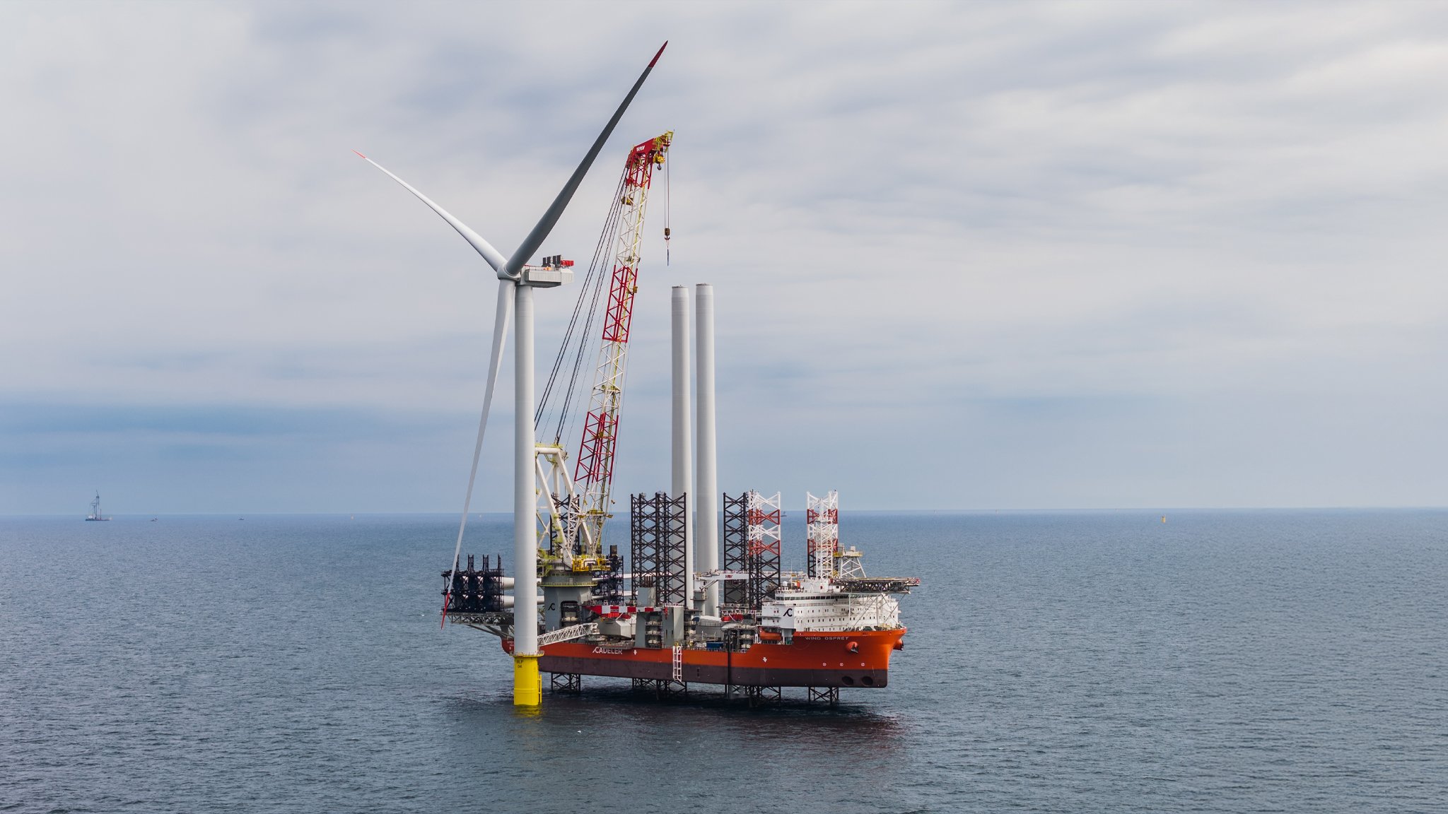 Baltic Power First Turbine